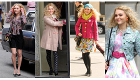 「SATC」スピンオフ番組の撮影現場をキャッチ！ 高校生のキャリーもファッショナブル