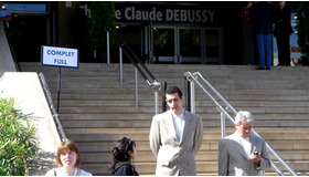 『マイ・ブルーベリー・ナイツ』公式上映会場。入れませんでした…