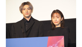 山田裕貴＆松本まりか／『夜、鳥たちが啼く』完成披露舞台挨拶