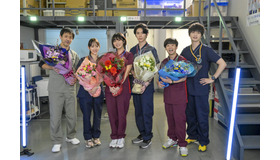 「祈りのカルテ 研修医の謎解き診察記録」クランクアップ写真