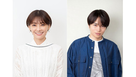 大河内麻紀役：倉科カナ＆本宮蒼太役：菊池風磨　ドラマ Paravi「隣の男はよく食べる」©︎「隣の男はよく食べる」製作委員会