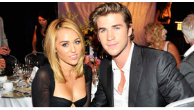 マイリー・サイラスとリアム・ヘムズワース -(C) Getty Images