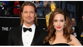 第84回アカデミー賞でのブラッド・ピット、アンジェリーナ・ジョリー -(C) Getty Images