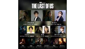 「THE LAST OF US」豪華声優陣　©2022 Home Box Office, Inc. All rights reserved. HBO® and all related channels and service marks are the property of Home Box Office, Inc.