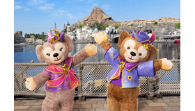 「東京ディズニーリゾート®40 周年“ドリームゴーラウンド”」ダッフィーとシェリーメイの祝祭感あふれる衣装を初披露！As to Disney artwork, logos and properties： (C) Disney