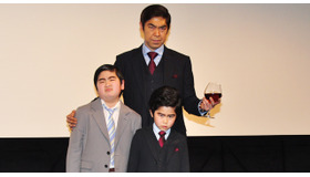 『コドモ警察』試写会（鈴木福、青木勁都、ゆうたろう）