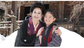 映画『おしん』撮影現場（小林綾子＆濱田ここね）