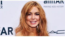 「アメリカ・エイズ研究基金（amfAR）」のガラ・パーティでのリンジー・ローハン -(C) Getty Images