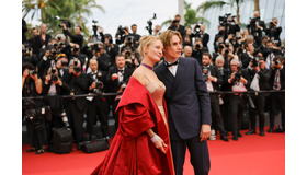 ユマ・サーマン＆レヴォン Photo by Neilson Barnard/Getty Images