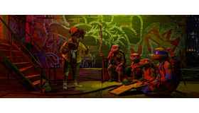 『ミュータント・タートルズ：ミュータント・パニック！』© 2023 PARAMOUNT PICTURES.TEENAGE MUTANT NINJA TURTLES IS A TRADEMARK OF VIACOM INTERNATIONAL INC.