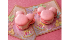 ピンク色のかわいい 「ミッキーマカロン」が両パークに新登場！6月13日（火）発売As to Disney artwork, logos and properties： (C) Disney