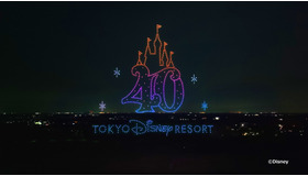 東京ディズニーリゾート40周年スペシャルドローンショー開催決定！ティザー動画も公開に As to Disney artwork, logos and properties： (C) Disney