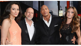 『G.I.ジョー バック2リベンジ』LAプレミア（ルース・ウィリス、ドウェイン・ジョンソン、エマ・ヘミング、Lauren Hashian）