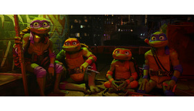『ミュータント・タートルズ：ミュータント・パニック！』© 2023 PARAMOUNT PICTURES.TEENAGE MUTANT NINJA TURTLES IS A TRADEMARK OF VIACOM INTERNATIONAL INC.