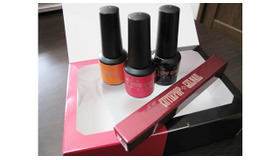 パールピンクとオレンジラメの２色入り！