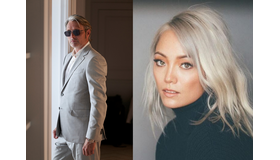 マッツ・ミケルセンPhoto by Greg Williams　＆ポム・クレメンティエフ　