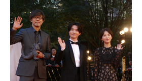 山崎貴監督、神木隆之介、浜辺美波／第36回東京国際映画祭レッドカーペット『ゴジラ-1.0』（クロージング作品）