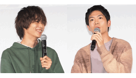 神尾楓珠＆松下洸平「いちばんすきな花」完成披露試写イベント