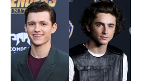 トム・ホランド Photo by Jon Kopaloff/FilmMagic／ティモシー・シャラメ Photo by Gabe Ginsberg/Getty Images