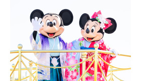 和服姿のミッキーが新年のごあいさつ！新アンバサダーも就任お披露目