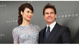 トム・クルーズ＆オルガ・キュリレンコ／『オブリビオン』モスクワ・プレミア