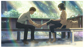 新海誠監督・最新作『言の葉の庭』-(C) Makoto Shinkai/CoMix Wave Films