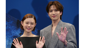 杉咲花　志尊淳／『52ヘルツのクジラたち』完成披露試写会