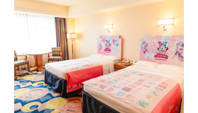 ミニーマウスのポップでキュートな客室がかわいい！「ミニーのファンダーランド」スペシャルルーム潜入