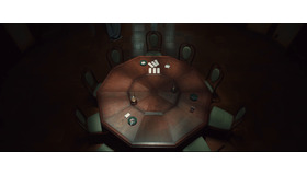 テーブル／Huluオリジナル「十角館の殺人」©綾辻行人/講談社　©NTV