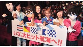 柴咲コウ＆高山みなみ＆山崎和佳奈＆小山力也／『名探偵コナン 絶海の探偵』初日舞台挨拶