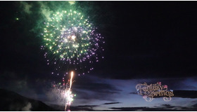 「東京ディズニーリゾート・スペシャルドローンショー“マジック・イン・ジ・エア”」（静岡県安倍川花火大会で撮影）