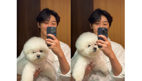 俳優パク・ソジュン、愛犬シンバとの“癒されるツーショット”に大反響「2人とも大好き」【PHOTO】