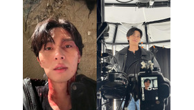 俳優パク・ソジュン、“血だらけ”でも超ハンサム！アクション演技の裏側に驚きの声「こんな辛いのに…」【PHOTO】