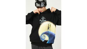 グラニフ『ナイトメアー・ビフォア・クリスマス』コレクション「フィナーレ｜パーカー」（C）Disney