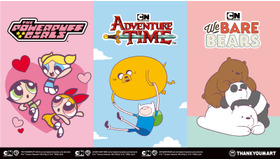 「サンキューマート」で「パワパフ」「アドベンチャー・タイム」コラボ雑貨発売！ 先行予約受付開始