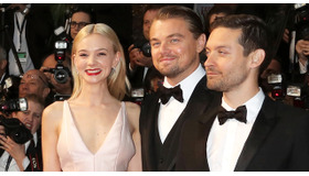 レオナルド・ディカプリオ＆キャリー・マリガン＆トビー・マグワイア／『華麗なるギャツビー』＠第66回カンヌ国際映画祭-(C) Kazuko Wakayama