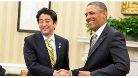 『リンカーン』に心震わせた安倍晋三総理首相（日）＆バラク・オバマ大統領（米） -(C) Getty Images