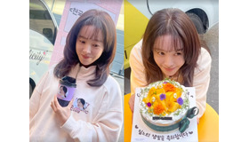 『イ・サン』女優ハン・ジミン、“花より美しい”撮影中の近況。ファンからの差し入れに感謝【PHOTO】