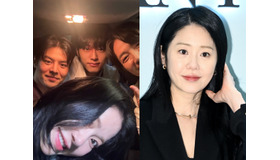 女優コ・ヒョンジョン、年下イケメン俳優たちに囲まれニッコリ！紅一点を満喫【PHOTO】