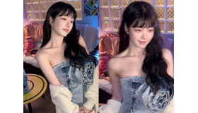 『チャングム』女優の娘イ・ユビ、美デコルテあらわな可愛い姿に反響！「お人形みたい」【PHOTO】