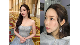 女優パク・ミニョン、ドレスからグラマラス体型があらわに…「ディズニーから飛び出してきた？」【PHOTO】