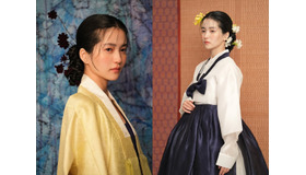 Disney+『ジョンニョン』で大賞受賞したキム・テリ、スタッフも感嘆するほどの美貌…韓服姿で魅了！【PHOTO】