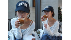 『となりのMr.パーフェクト』女優チョン・ソミン、華奢すぎるスタイルに目が釘付け！“のんびりカフェタイム”【PHOTO】