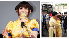 「キリン のどごし<生>」新CM発表会で号泣した中川翔子