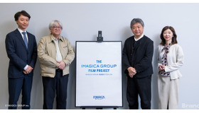 左から、株式会社IMAGICA GROUP 代表取締役社長 長瀬俊二郎氏、審査員の市山尚三氏、是枝裕和氏、坂野ゆか氏