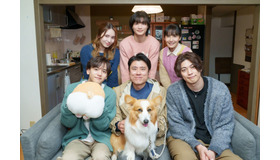 『映画 おっさんのパンツがなんだっていいじゃないか！』オフショット　© 練馬ジム | LINE マンガ・2025 映画「おっパン」製作委員会