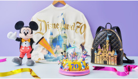 カリフォルニアディズニー70周年記念コレクションが一部ストアで発売！特別感あふれるアイテムが盛りだくさん