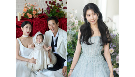 “推し”だった韓国スターと結婚した日本人女性、娘の1歳記念に家族写真を公開！「炎上ドレス」姿も【PHOTO】