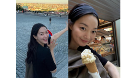 今度は“皇后役”のシン・ミナ、海外でリラックスしたひととき。「生まれ変わるならシン・ミナに」【PHOTO】