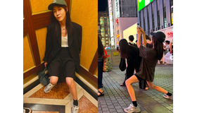 “NHKの韓ドラ女王”が大阪・心斎橋で大はしゃぎ!!  飾らない姿が話題